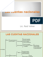 Las Cuentas Nacionales: Lic. Raúl Volker