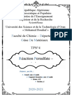 Éaction Ersulfate - Odure: F D G D M