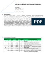 Planificación Anual de 5to Grado Secundarla - Iedm 2023