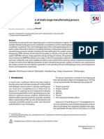 Design and Optimization of Multi Stage Manufacturing Process of Stirling Engine Crankshaft