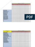 Lista de Asistencia Marzo