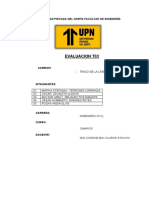 Evaluacion T03: Universidad Privada Del Norte Facultad de Ingeniería