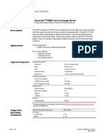 Nitrate Removal IX SBA