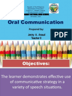 Oral Communication