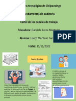 Cartel de Los Papeles de Trabajo