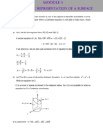 MODULE 5 Parametric Representation