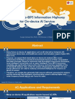 6G As Terra-BPS Information Highway For On-Device AI Services