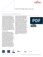 Fujitsu PRIMERGY RX4770 M6 Rack Server: Data Sheet