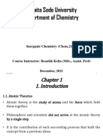 Inorganic Chemistry For Biology