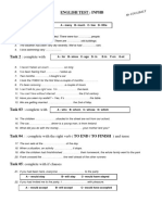 English Test Inphb-Boussole