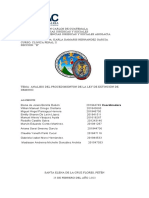 Analisis Del Procedimiento de La Ley de Extinción de Dominio