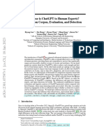 How Close Is Chatgpt To Human Experts? Comparison Corpus, Evaluation, and Detection