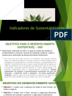 Indicadores de Sustentabilidade