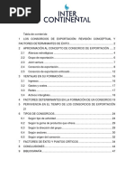 Documento de Apoyo - Consorcios de Exportación