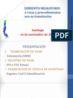 Procedimiento Migratorio Tipos de Visas y Procedimientos para Su Tramitación