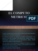 El Computo Metrico