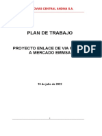 Plan de Trabajo para Elaborar Propuesta de Enlace de Via Ferrea A EMMSA ...