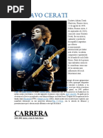 Gustavo Cerati: Carrera