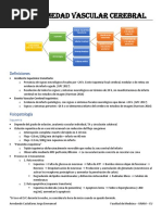 Enfermedad Vascular Cerebral: Definiciones