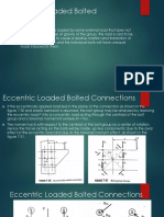 Eccentric Loaded Bolted Connections