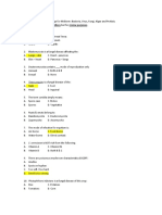 Sample Questions For Midterm Drill