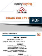 Chain Pulley Block: Bhaskar Dutta