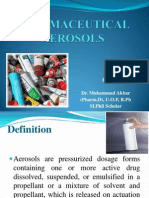 Pharmaceutical Aerosols