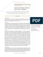 Intermittently Scanned Continuous Glucose Monitoring For Type 1 Diabetes