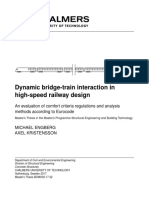 Dynamic Bridge-Train Interaction in High-Speed Railway Design