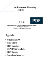 Enterprise Resource Planning (ERP)