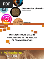 The Evolution of Media: Media and Information Literacy