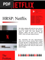 HRSP: Netflix: HRM Section A Group 2