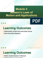 LM5 - Newton's Laws of Motion and Applications - GPHYS1