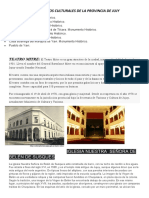 Patrimonios Culturales de La Provincia de Jujy