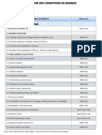 I - Taux D'Interet A/ Taux Debiteurs: Categories de Credits TAUX en %