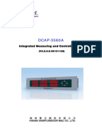 DCAP-3560A Integrated Measuring and Controlling Unit (V2.0.0.0-20151120)