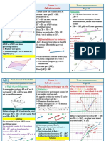 Calcul Vectoriel: Cours 2