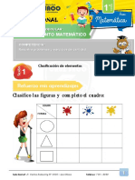 Matemática: Refuerzo Mis Aprendizajes