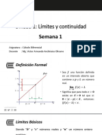 SEMANA 1 - U1-1 - Límite de Una Función - TERMINADO