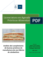 Licenciatura en Agroalimentos Prácticas Alimentarias I