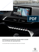 Notice D'Utilisation Pour Mise À Jour Du Système de Navigation