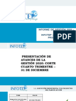 Informe de Gestion Infotep Sai 2020 y 1er Semestre 2021