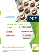 Quimioterapia: E.U. Susan Bravo Cifuentes Jefe CR Cuidados Hemato-Oncológicos