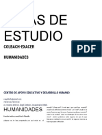 Guía de Humanidades