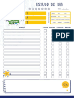 Planner Estudos CBM 1