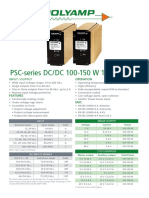 PSC100-150 Datenblatt - DC-DC Wandler Polyamp - 01.2017