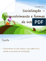 F.3251 Socialização - Desenvolvimento e Formas de Intervenção