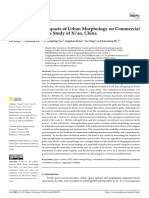 Scale-Dependent Impacts of Urban Morphology On Commercial Distribution: A Case Study of Xi'an, China