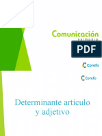 FA - El Determinante Artículo y El Adjetivo