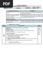 Sustantivos Primitivos Sesión de Aprendizaje